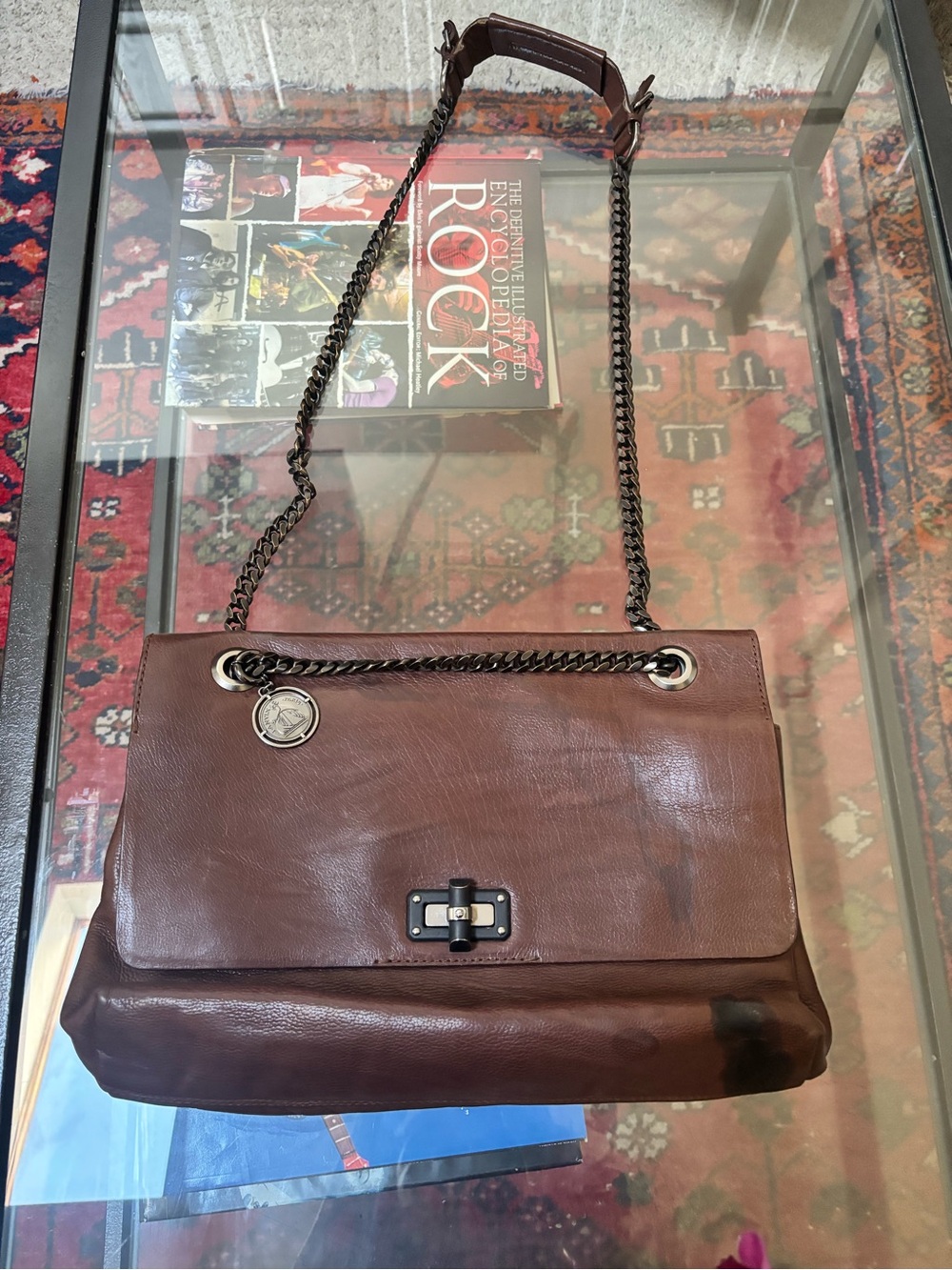 ✨ Authentic Lanvin Paris "Happy" Flap Shoulder Bag ✨